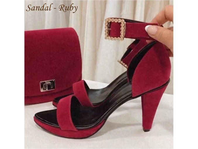 Sandal Ruby pohodlné boty k šatům