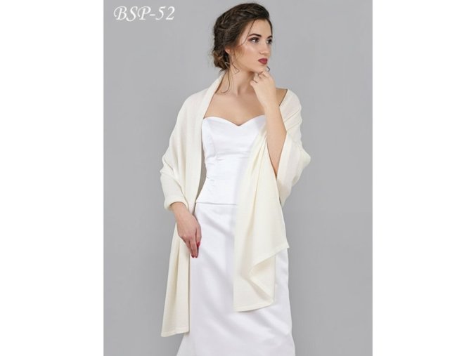 BSP-52 svatební šál přes ramena
