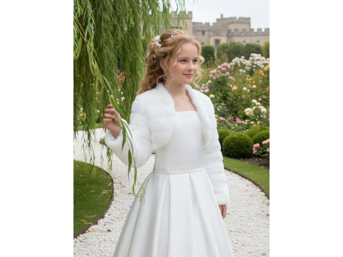 DBK-27 dětské svatební bolerko