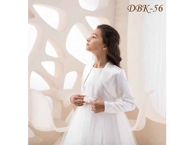 DBK-56 dětské svatební bolerko