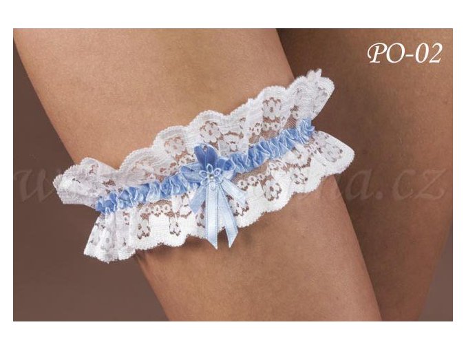 PO-02 podvazek svatební