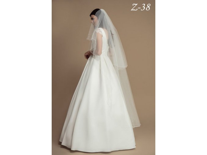 Z-38 svatební závoj