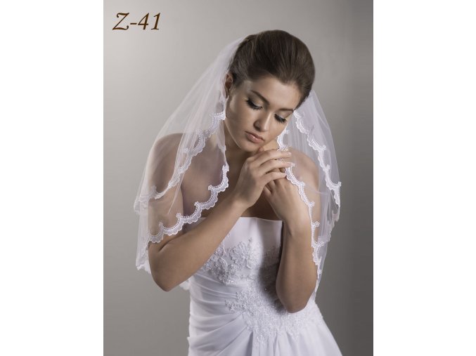 Z-41 svatební závoj