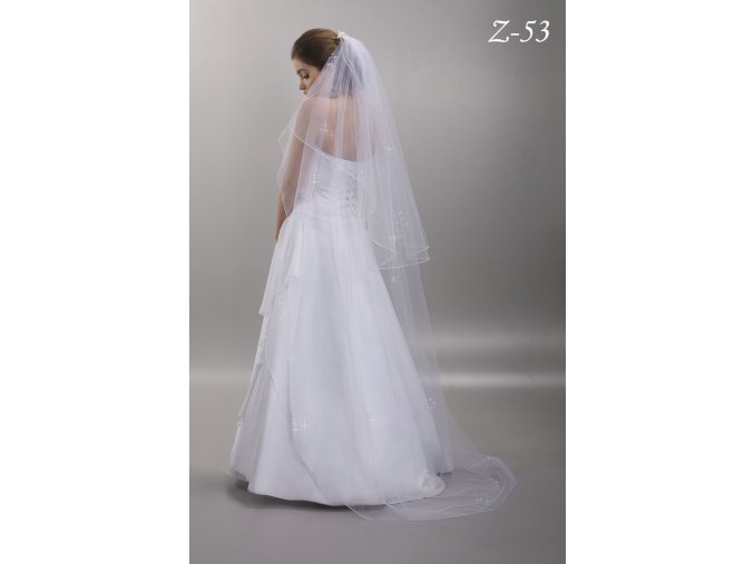 Z-53 svatební závoj
