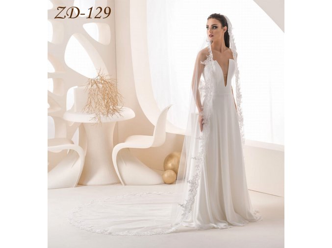 ZD-129 svatební závoj