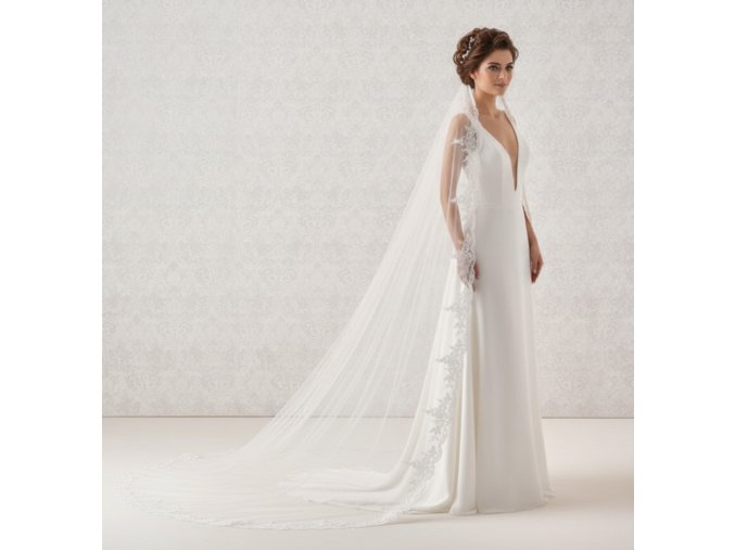 ZD-129 svatební závoj