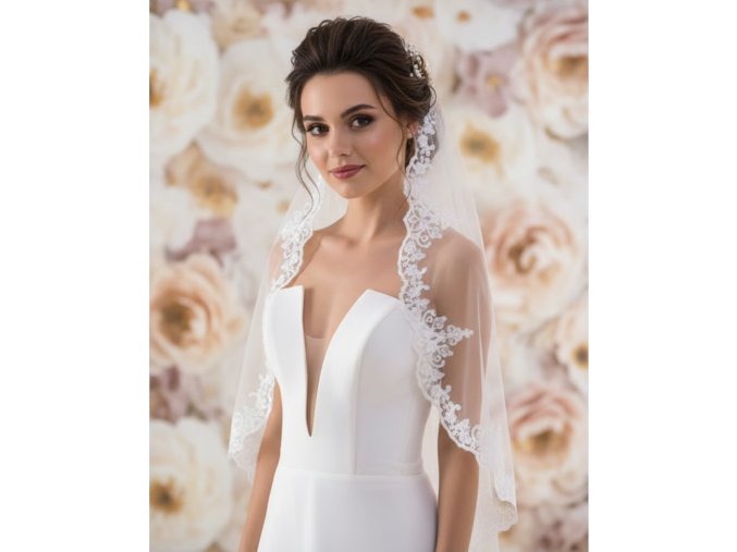 ZD-19 závoj pro nevěstu