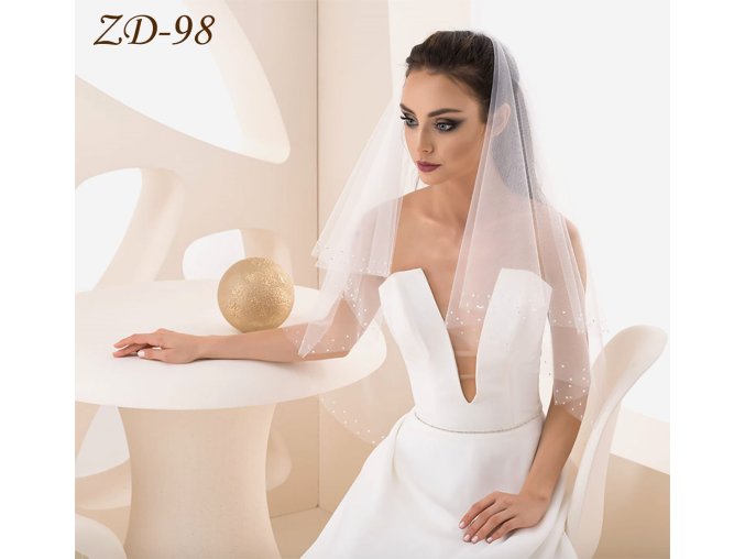 ZD-98 svatební závoj