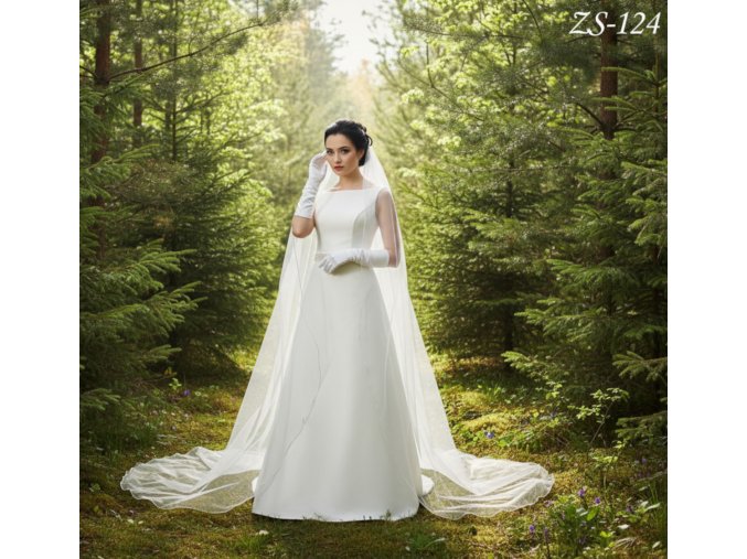 ZS-124 závoj pro nevěstu