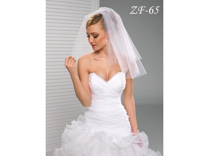 ZF-65 svatební závoj