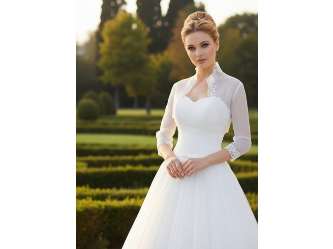 BF-142 bolerko na svatební šaty