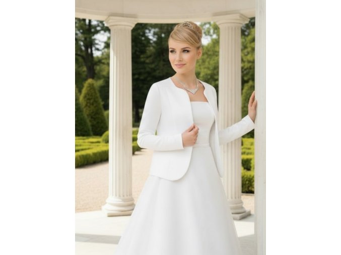 BF-156 kabátek přes společenské šaty