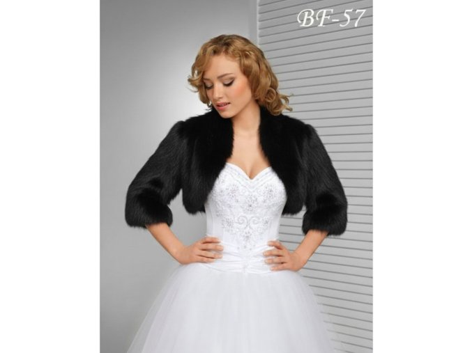 BF-57 černý kožíšek