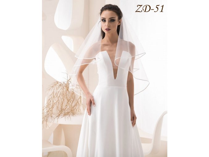 ZD-51 svatební závoj