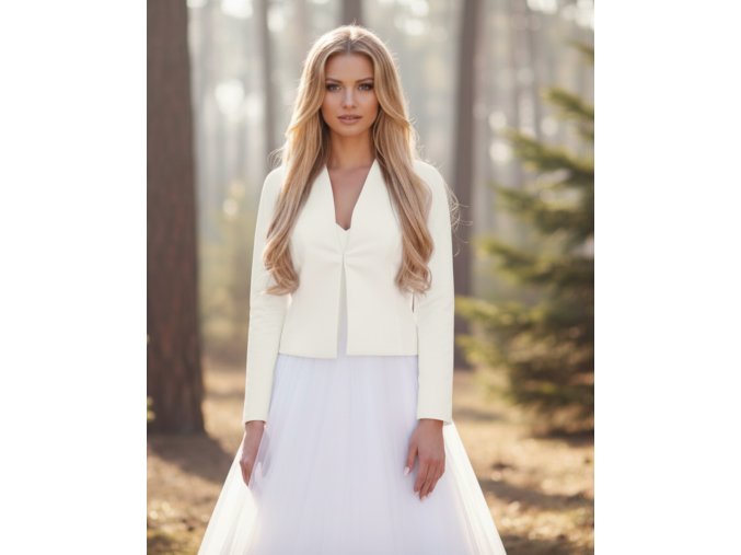 BS-97 krémový kabátek