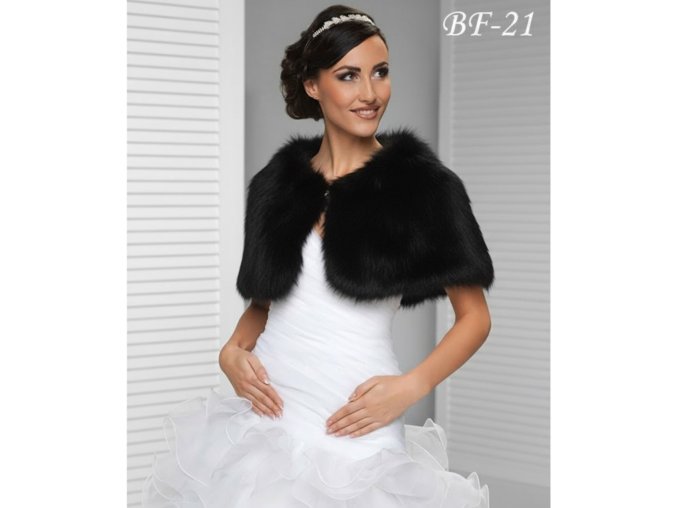 BF-21 černý kožíšek