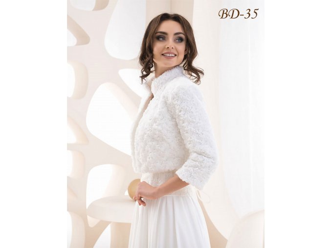 BD-35 bílý kabátek
