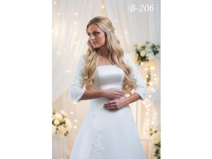 B-206 bolerko svatebni