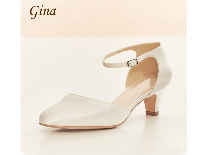 Gina pohodlné svatební boty