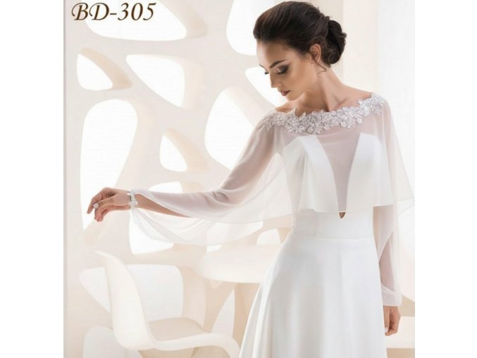 BD-305 svatební pelerína