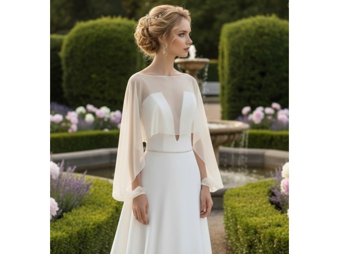 BD-306 pelerína na šaty