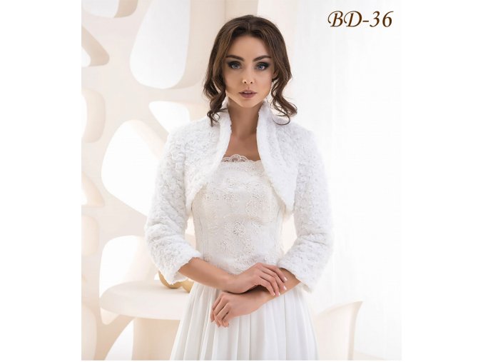 BD-36 bílý kabátek