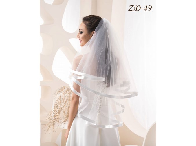 ZD-49 svatební závoj