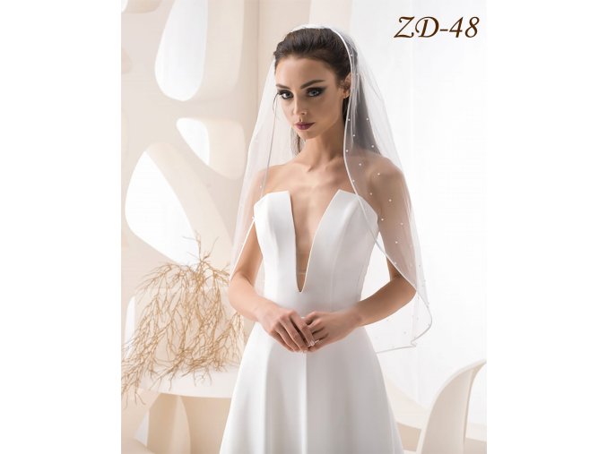 ZD-48 svatební závoj