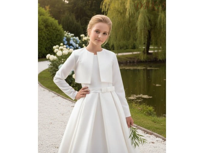 DBK-58 dětské svatební bolerko