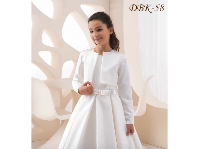 DBK-58 dětské svatební bolerko