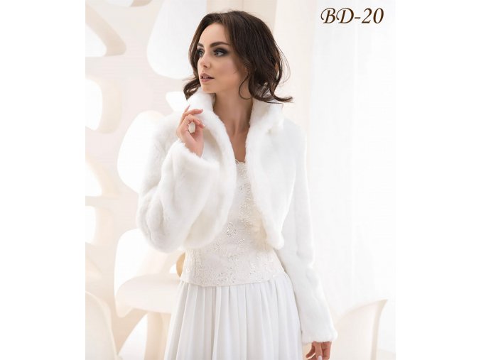 BD-20 bílý kožíšek
