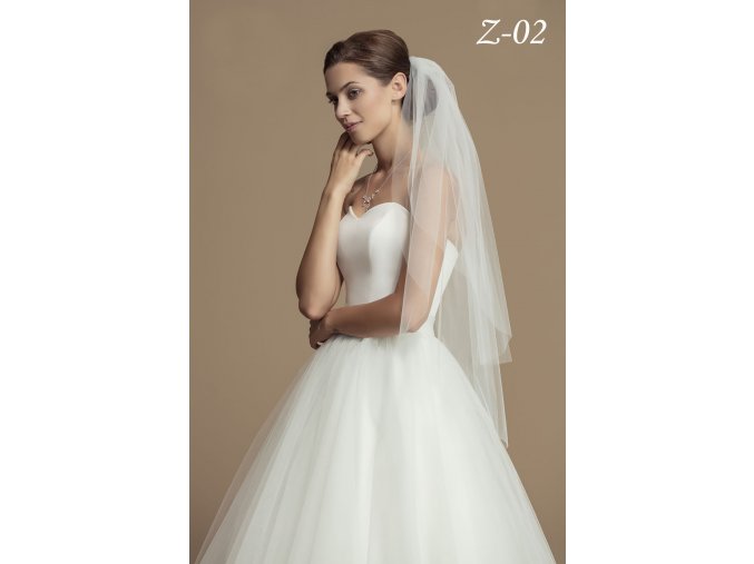 Z-02 svatební závoj