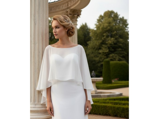 BF-193 svatební pelerína