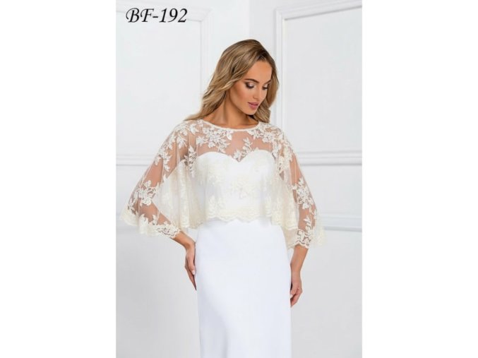 BF-192 svatební pelerína