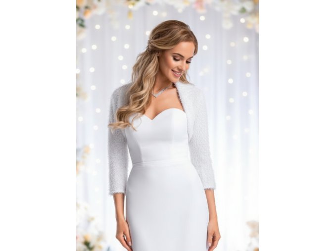 BF-205 bílé bolerko