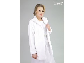 BS-02 bílý kabát