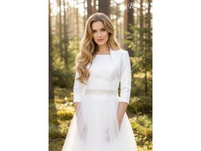 BS-58 bílé bolerko