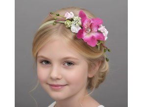 DM-074 dětská svatební čelenka