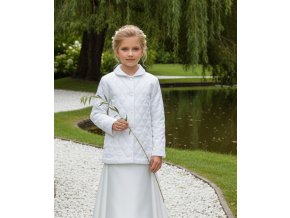 DFK-204 bílá dětská bunda