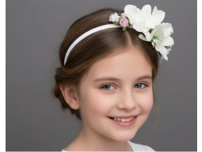 DM-08 dětská svatební čelenka