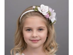 DM-038 dětská svatební čelenka