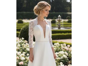 BD-96 krajkové svatební bolerko