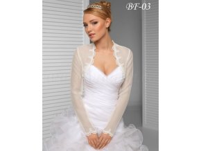 BF-03 svatební bolerko ivory