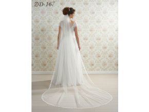 ZD-167 svatební závoj dlouhý