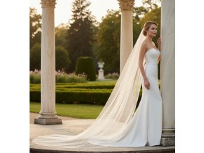 ZF-158 svatební závoj