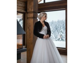 BF-14 černý kožíšek