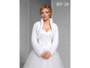 BF-26 bílý kožíšek