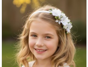 DM-013 dětská svatební čelenka