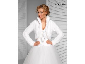 BF-56 bílý kožíšek