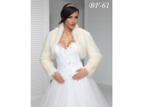 BF-61 svatební kožíšek
